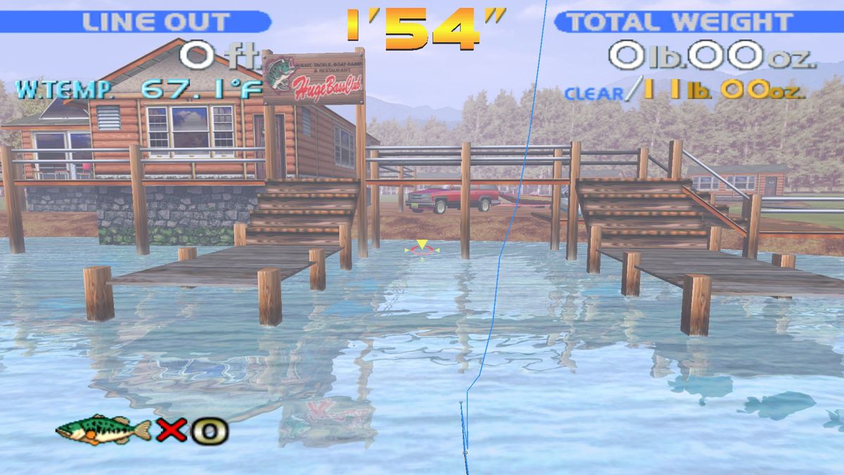 Sega Bass Fishing screenshot 3 for Sega Dreamcast